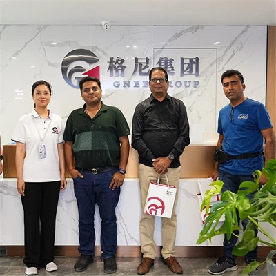 GNEE STEE Company verwelkomde Indiase klanten en tekende op 11 mei een order ...